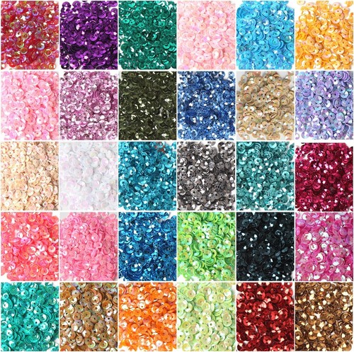 Colors loose craft sequins - 30,
