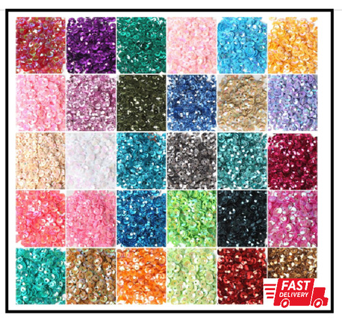 4mm loose sequins - loose, bulk