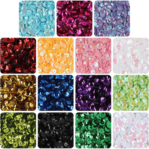 7mm loose sequins for craft - loose,