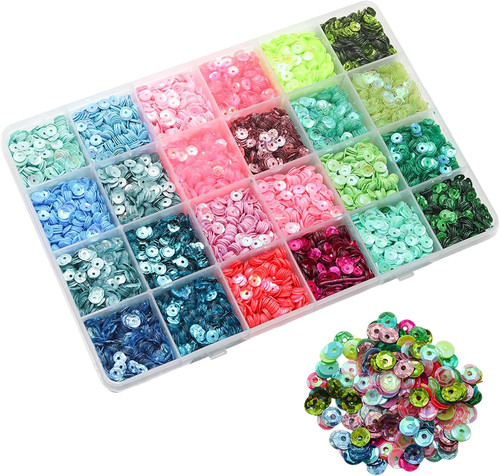 21600 pcs bulk loose - bulk, sequins