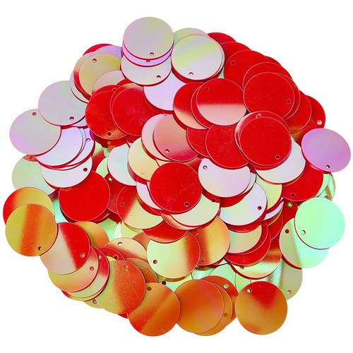 380 pcs 20mm red - pcs, round