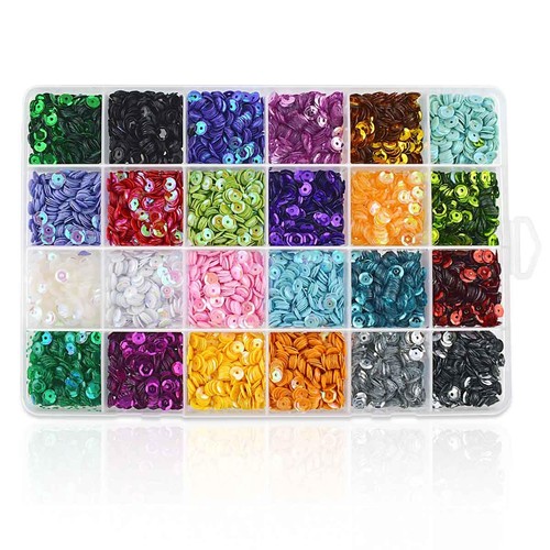 21600 pcs loose sequins bulk - 21600,