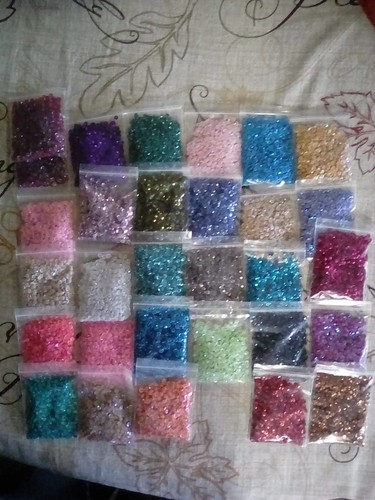 4mm loose sequins bulk - sequins, 30