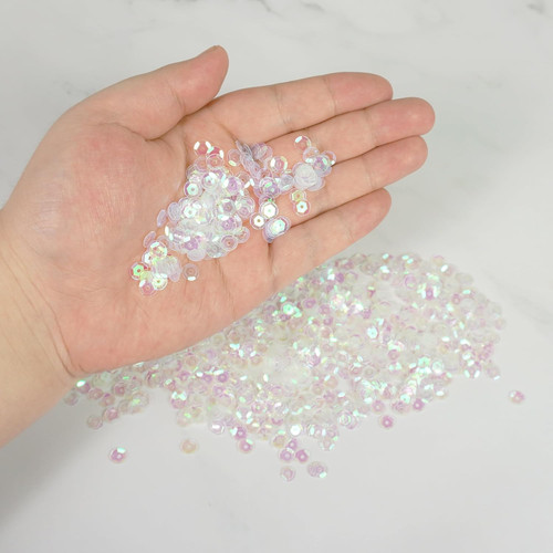 3000pcs bulk clear sequins for - 3000pcs,